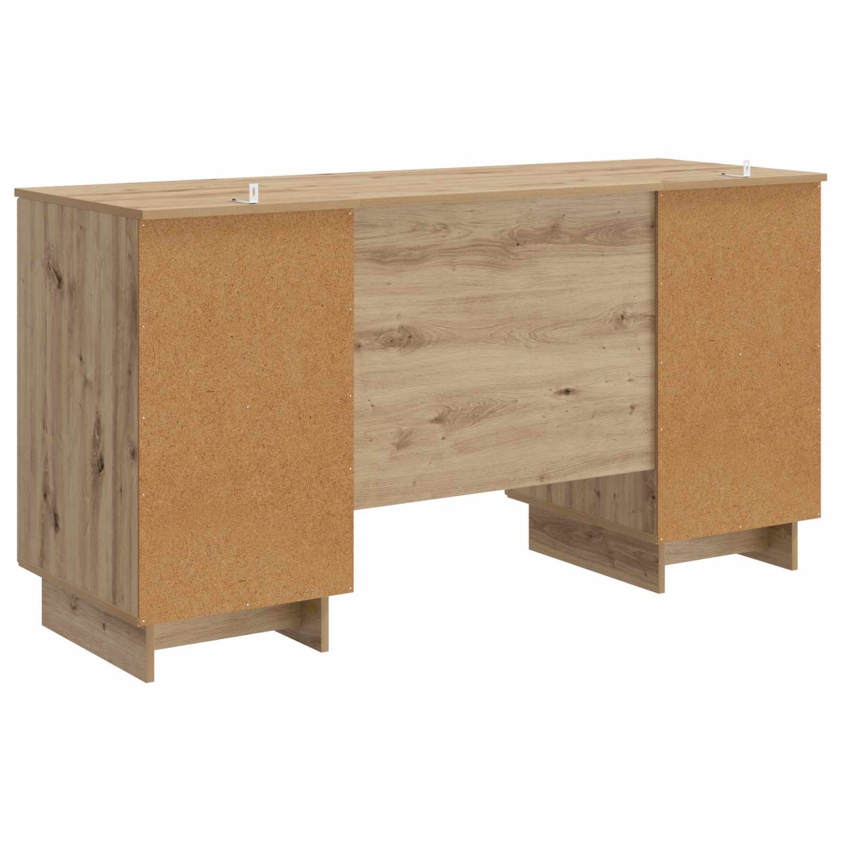 vidaXL Γραφείο Artisan Δρυς Επεξεργασμένο Ξύλο 142,5 x 50 x 75 εκ.