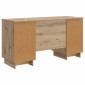vidaXL Γραφείο Artisan Δρυς Επεξεργασμένο Ξύλο 142,5 x 50 x 75 εκ.