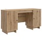 vidaXL Γραφείο Artisan Δρυς Επεξεργασμένο Ξύλο 142,5 x 50 x 75 εκ.