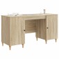 vidaXL Γραφείο Sonoma 142,5 x 50 x 75 εκ. Επεξεργασμένο Ξύλο