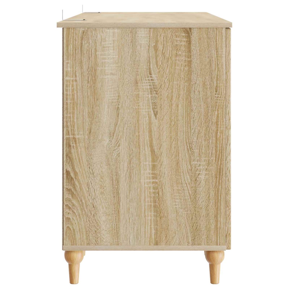 vidaXL Γραφείο Sonoma 142,5 x 50 x 75 εκ. Επεξεργασμένο Ξύλο