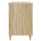 vidaXL Γραφείο Sonoma 142,5 x 50 x 75 εκ. Επεξεργασμένο Ξύλο