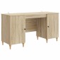 vidaXL Γραφείο Sonoma 142,5 x 50 x 75 εκ. Επεξεργασμένο Ξύλο