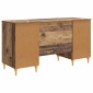vidaXL Γραφείο Παλαιωμένο ξύλο 142,5 x 50 x 75 εκ. Επεξεργασμένο Ξύλο
