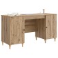 vidaXL Γραφείο Artisan Δρυς 142,5 x 50 x 75 εκ. Επεξεργασμένο Ξύλο