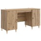 vidaXL Γραφείο Artisan Δρυς 142,5 x 50 x 75 εκ. Επεξεργασμένο Ξύλο