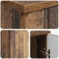 vidaXL Γραφείο Παλαιωμένο ξύλο 142,5 x 50 x 75 εκ. Επεξεργασμένο Ξύλο
