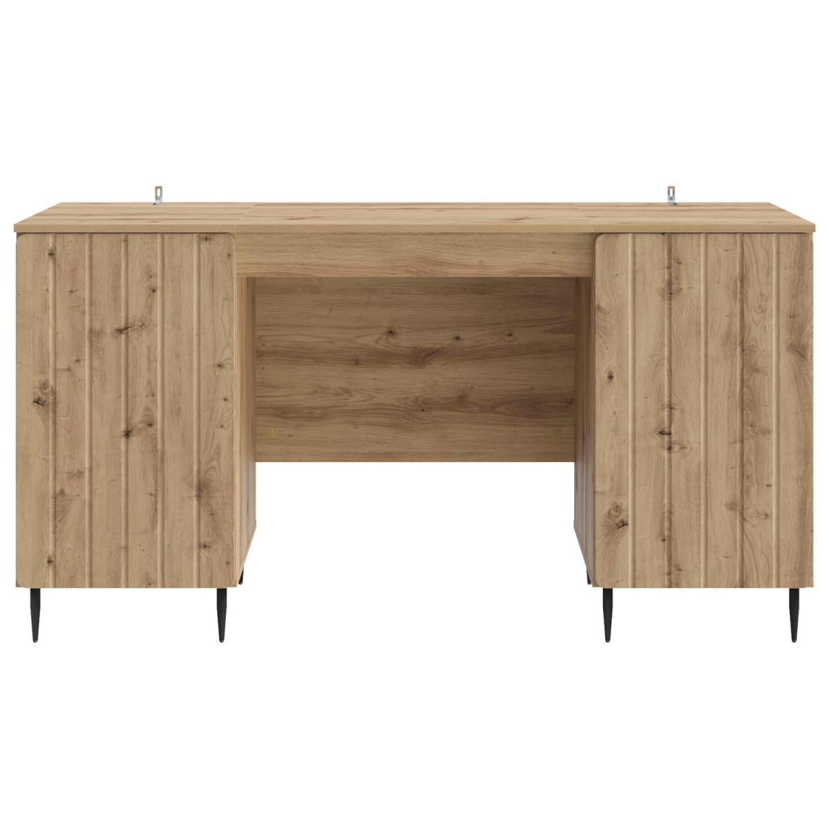 vidaXL Γραφείο Artisan Δρυς Επεξεργασμένο Ξύλο 142,5 x 50 x 75 εκ.