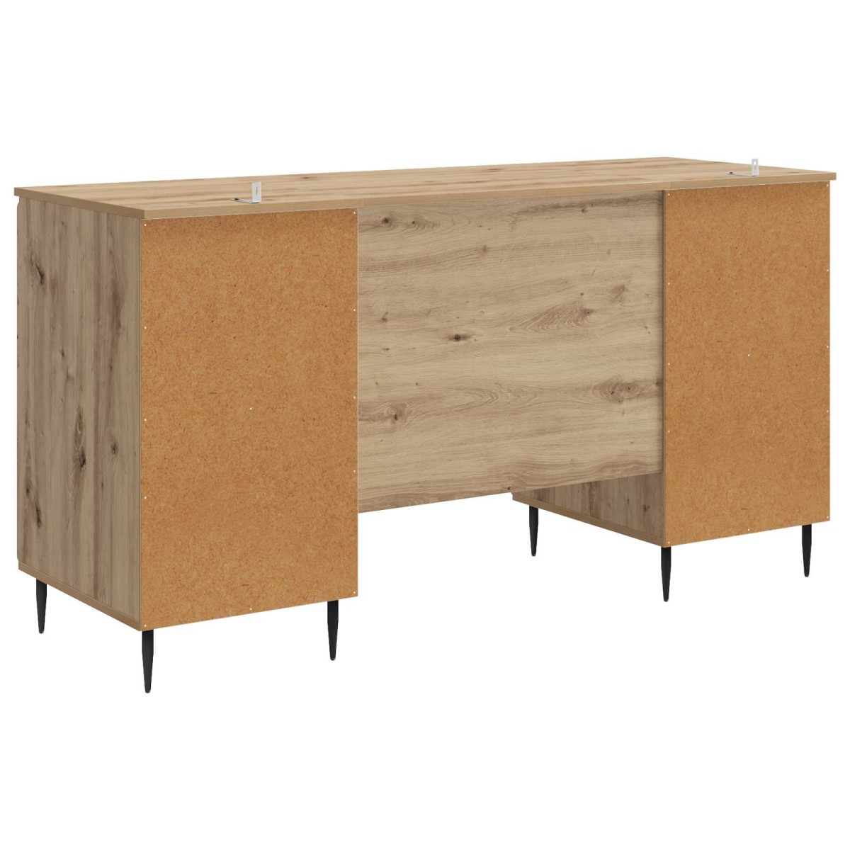 vidaXL Γραφείο Artisan Δρυς Επεξεργασμένο Ξύλο 142,5 x 50 x 75 εκ.