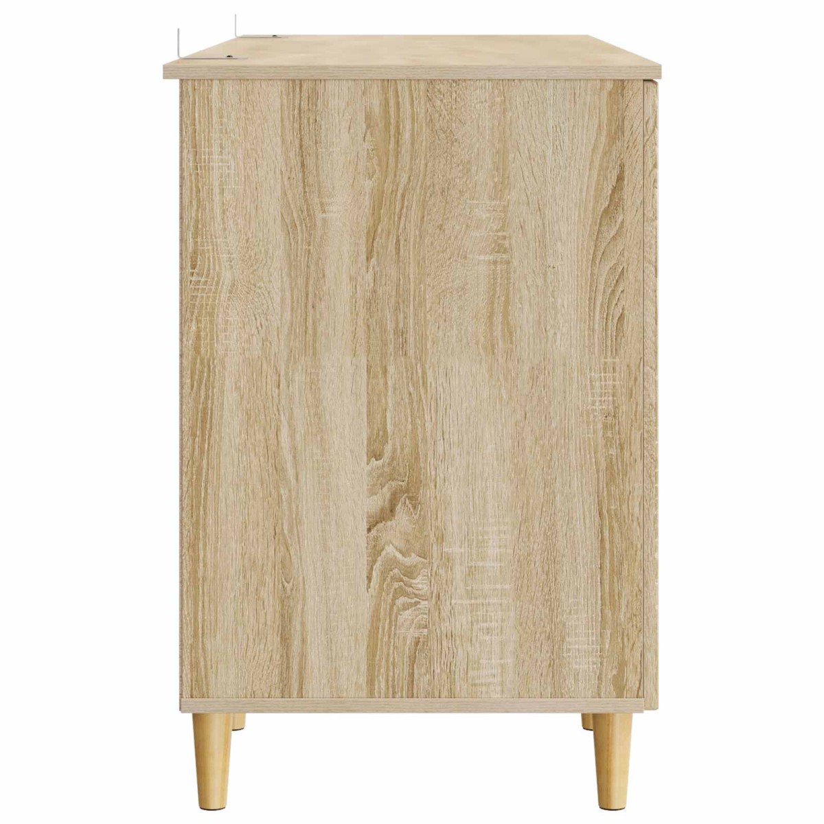 vidaXL Γραφείο Sonoma Δρυς 142,5 x 50 x 75 εκ. Επεξεργασμένο Ξύλο