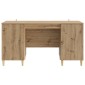 vidaXL Γραφείο Artisan Δρυς Επεξεργασμένο Ξύλο 142,5 x 50 x 75 εκ.
