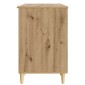 vidaXL Γραφείο Artisan Δρυς Επεξεργασμένο Ξύλο 142,5 x 50 x 75 εκ.