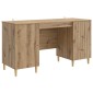vidaXL Γραφείο Artisan Δρυς Επεξεργασμένο Ξύλο 142,5 x 50 x 75 εκ.