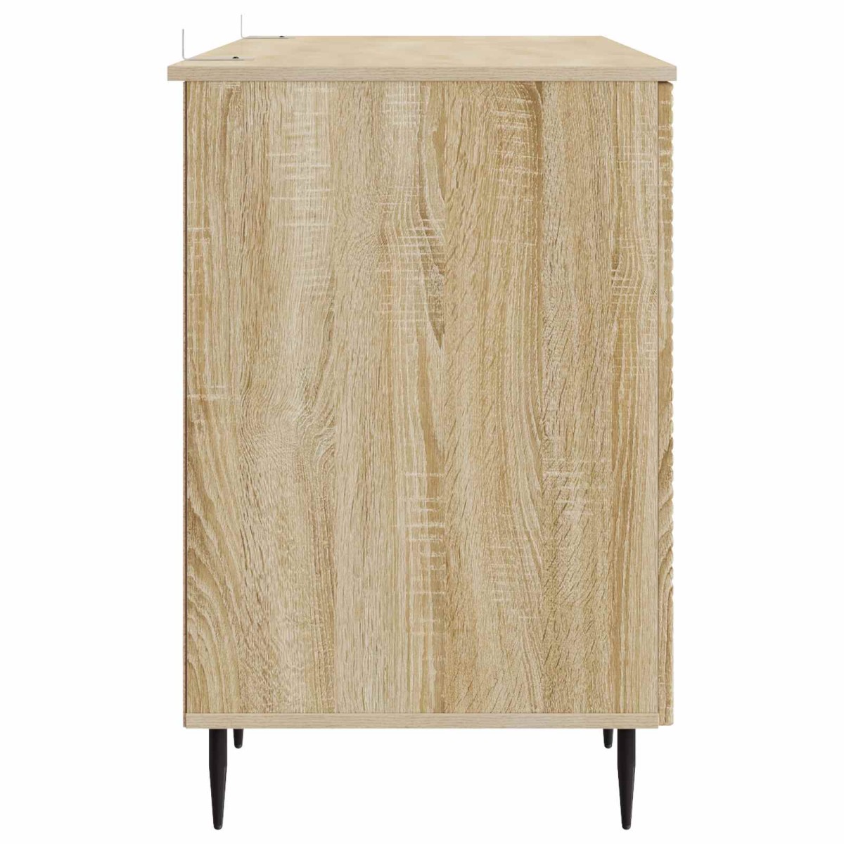 vidaXL Γραφείο Sonoma Δρυς 142,5 x 50 x 75 εκ. Επεξεργασμένο Ξύλο