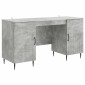 vidaXL Γραφείο Γκρι Σκυροδέματος 142,5 x 50 x 75 εκ.