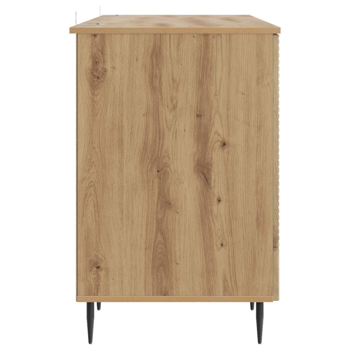 vidaXL Γραφείο Artisan Δρυς 142,5 x 50 x 75 εκ. Επεξεργασμένο Ξύλο