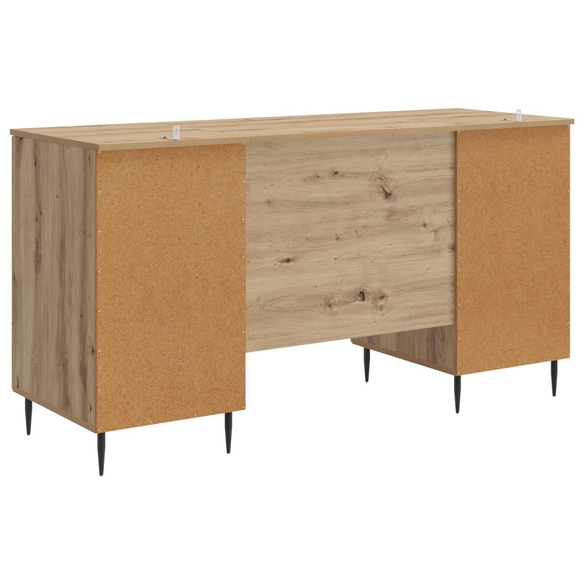 vidaXL Γραφείο Artisan Δρυς 142,5 x 50 x 75 εκ. Επεξεργασμένο Ξύλο