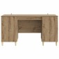 vidaXL Γραφείο Artisan Δρυς 142,5 x 50 x 75 εκ. Επεξεργασμένο Ξύλο