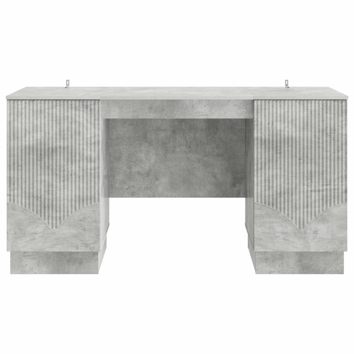 vidaXL Γραφείο Γκρι Σκυροδέματος 142,5 x 50 x 75 εκ.