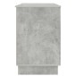 vidaXL Γραφείο Γκρι Σκυροδέματος 142,5 x 50 x 75 εκ.