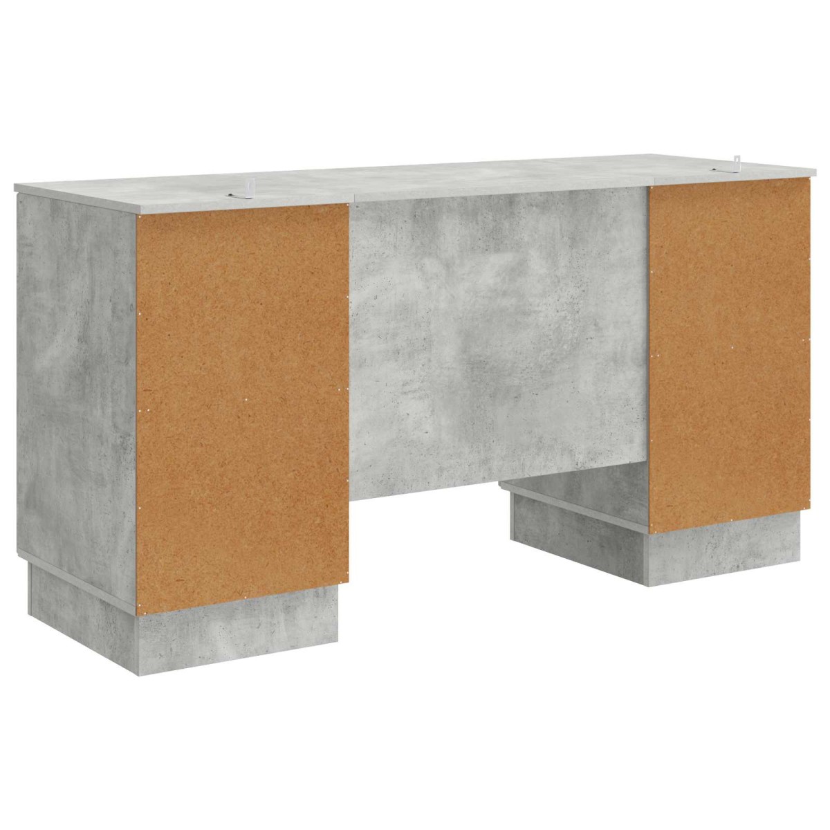 vidaXL Γραφείο Γκρι Σκυροδέματος 142,5 x 50 x 75 εκ.