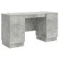 vidaXL Γραφείο Γκρι Σκυροδέματος 142,5 x 50 x 75 εκ.