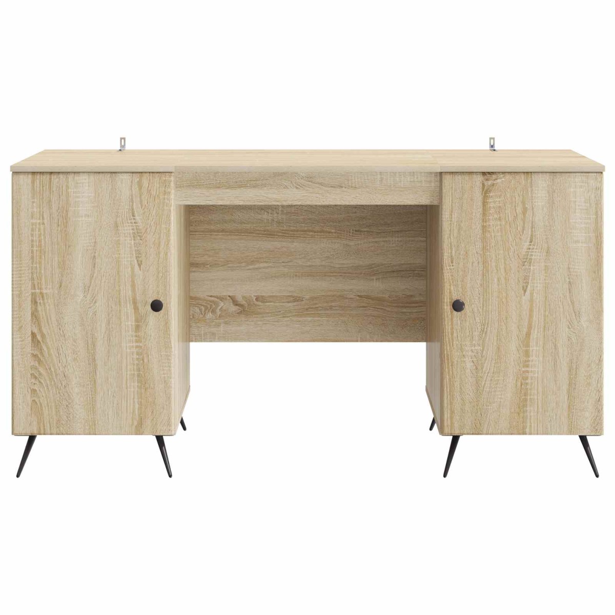 vidaXL Γραφείο Sonoma Δρυς 142,5 x 50 x 75 εκ. Επεξεργασμένο Ξύλο