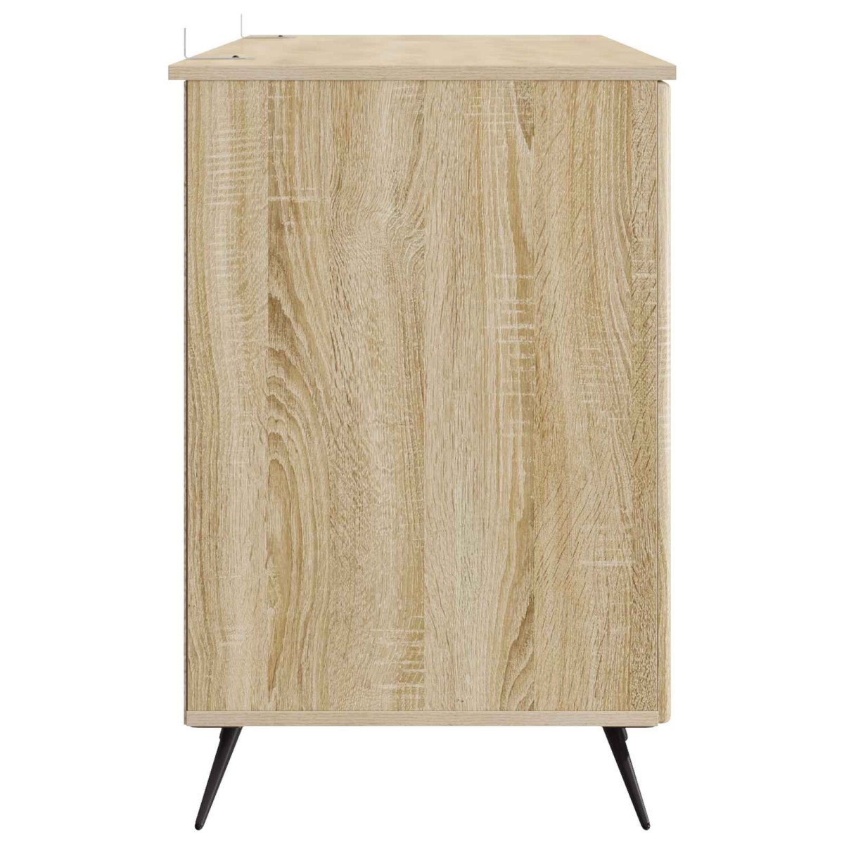 vidaXL Γραφείο Sonoma Δρυς 142,5 x 50 x 75 εκ. Επεξεργασμένο Ξύλο