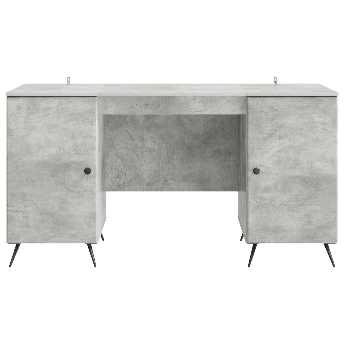 vidaXL Γραφείο Γκρι Σκυροδέματος 142,5 x 50 x 75 εκ.
