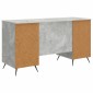vidaXL Γραφείο Γκρι Σκυροδέματος 142,5 x 50 x 75 εκ.