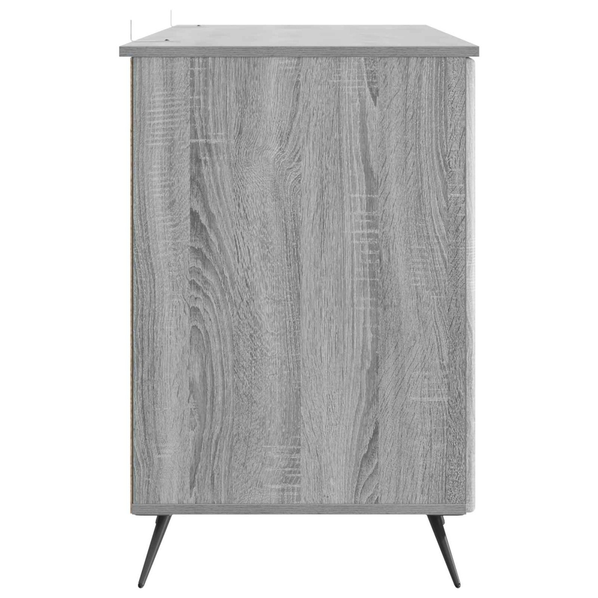 vidaXL Γραφείο Γκρι Sonoma 142,5 x 50 x 75 εκ. Επεξεργασμένο Ξύλο