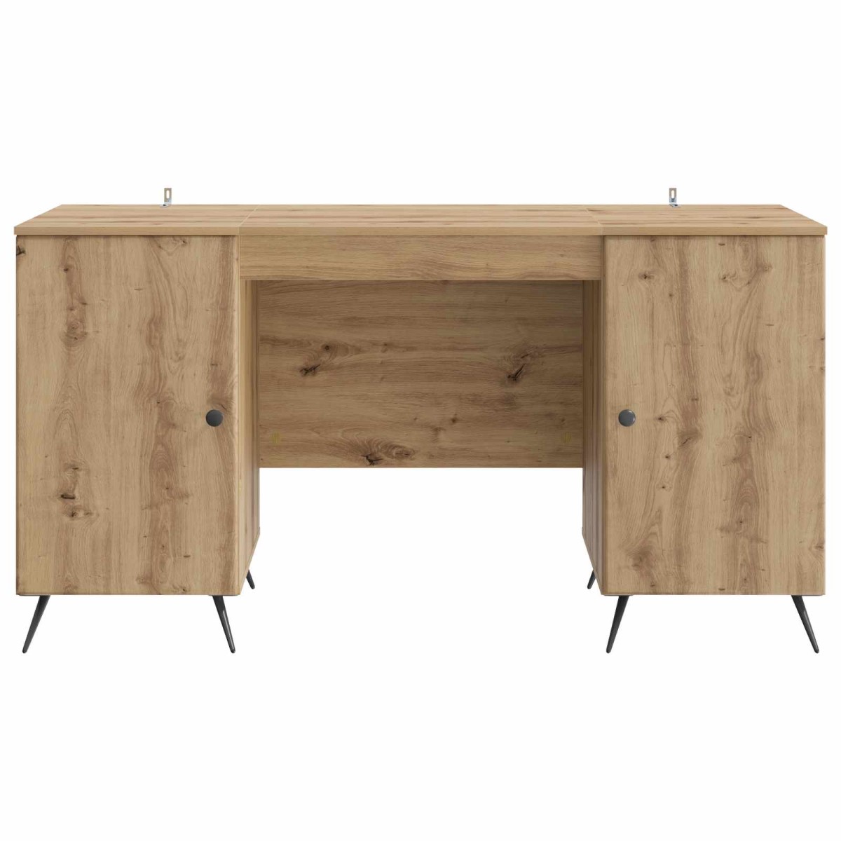 vidaXL Γραφείο Artisan Δρυς 142,5 x 50 x 75 εκ. Επεξεργασμένο Ξύλο