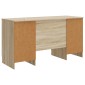 vidaXL Γραφείο Sonoma Δρυς 142,5 x 50 x 75 εκ. Επεξεργασμένο Ξύλο