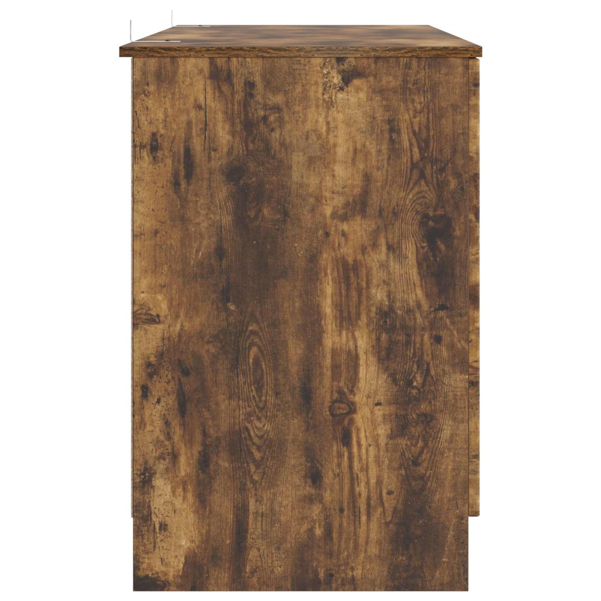 vidaXL Γραφείο Καπνισμένο Ξύλο Δρυός 142,5 x 50 x 75 εκ.