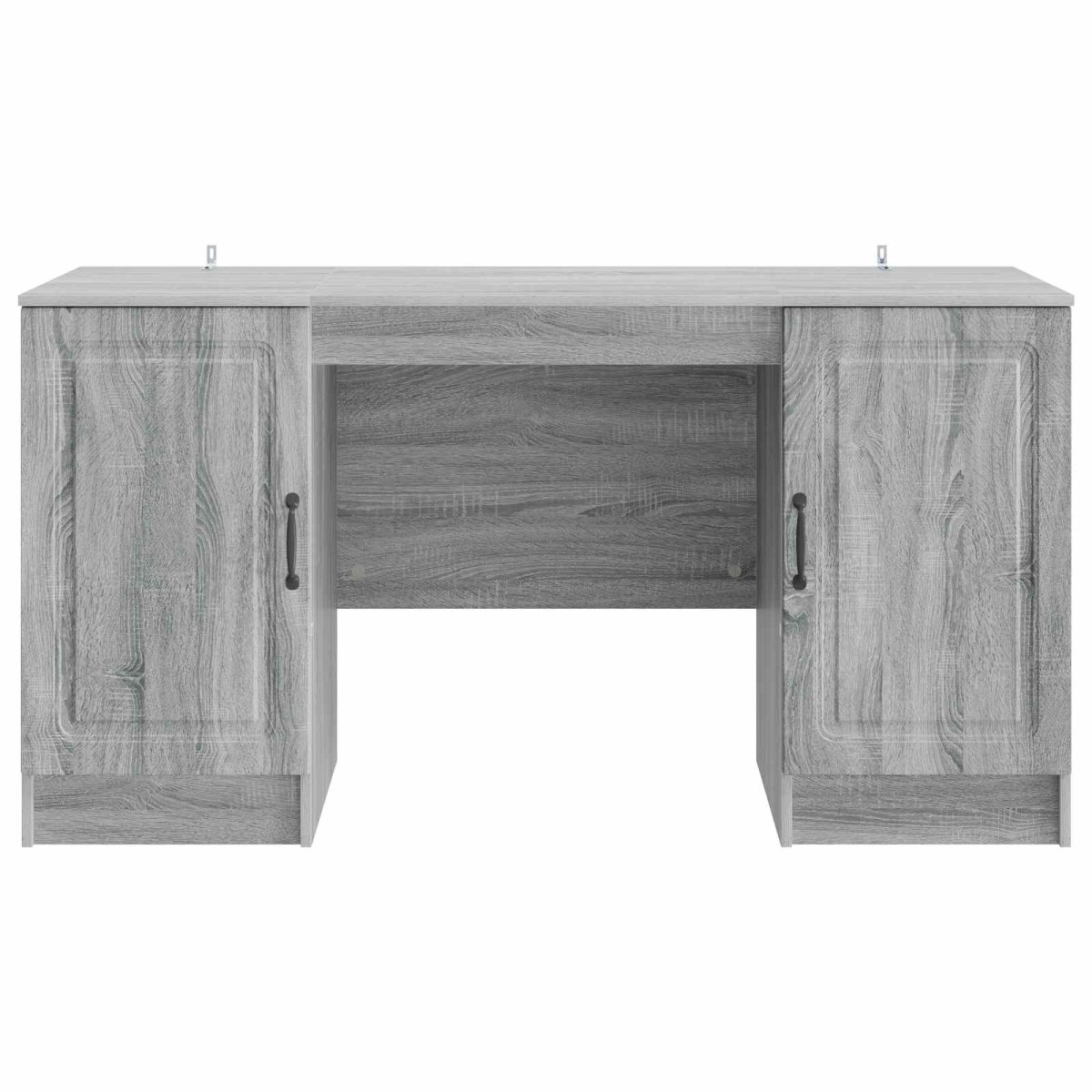 vidaXL Γραφείο Γκρι Sonoma 142,5 x 50 x 75 εκ. Επεξεργασμένο Ξύλο