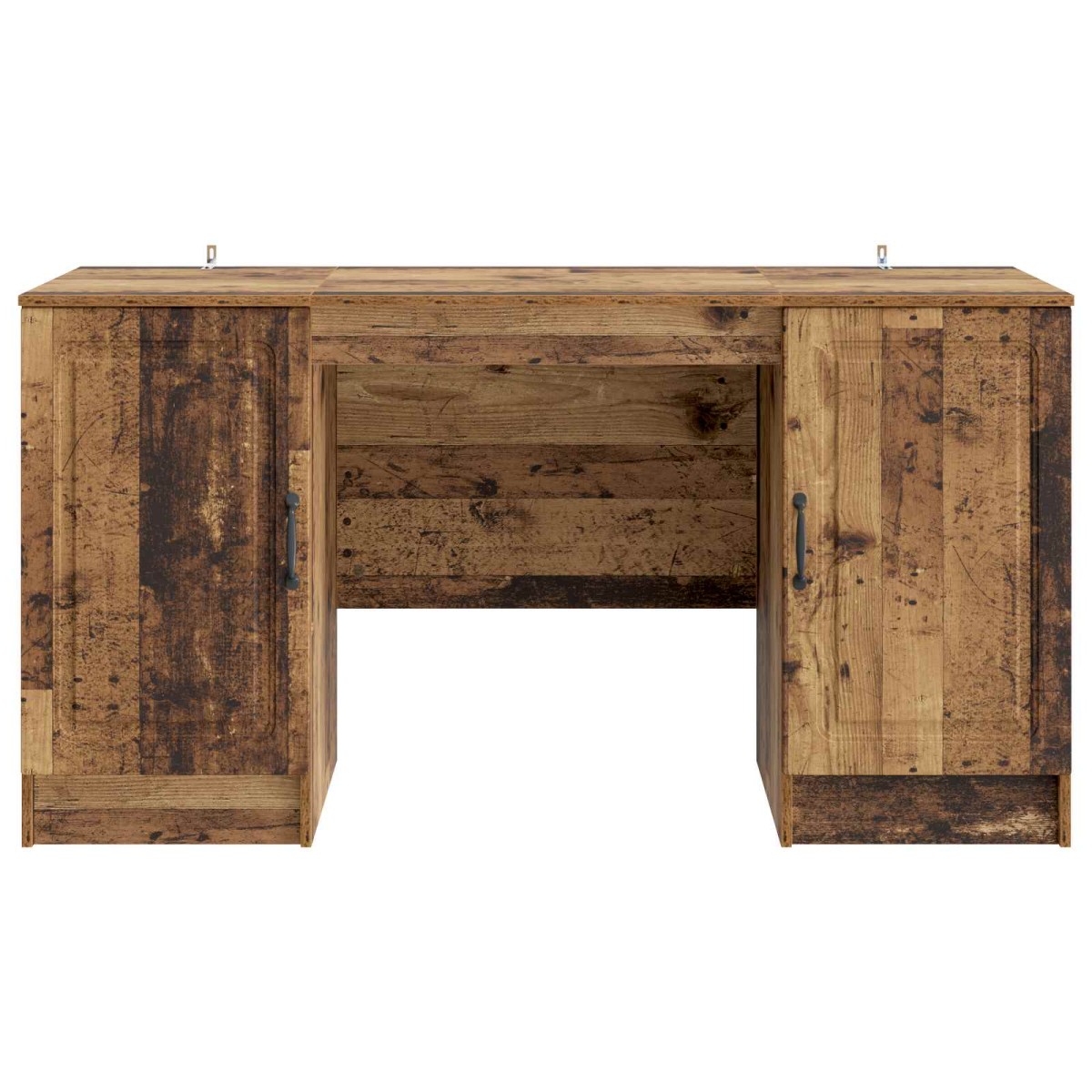 vidaXL Γραφείο Παλαιωμένο ξύλο 142,5 x 50 x 75 εκ. Επεξεργασμένο Ξύλο