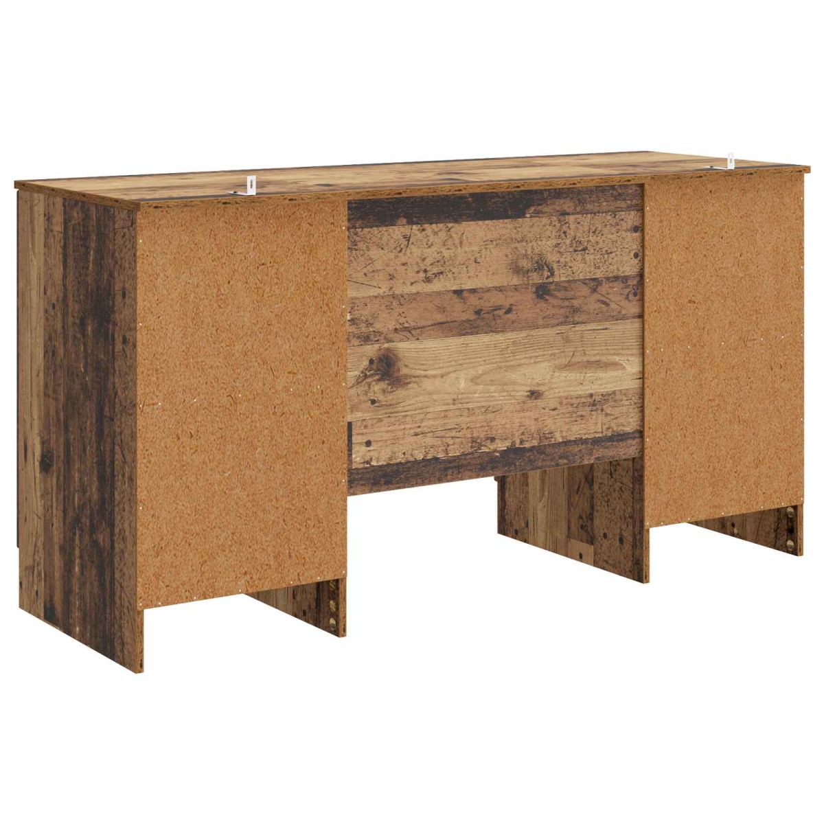 vidaXL Γραφείο Παλαιωμένο ξύλο 142,5 x 50 x 75 εκ. Επεξεργασμένο Ξύλο