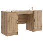 vidaXL Γραφείο Artisan Δρυς 142,5 x 50 x 75 εκ. Επεξεργασμένο Ξύλο