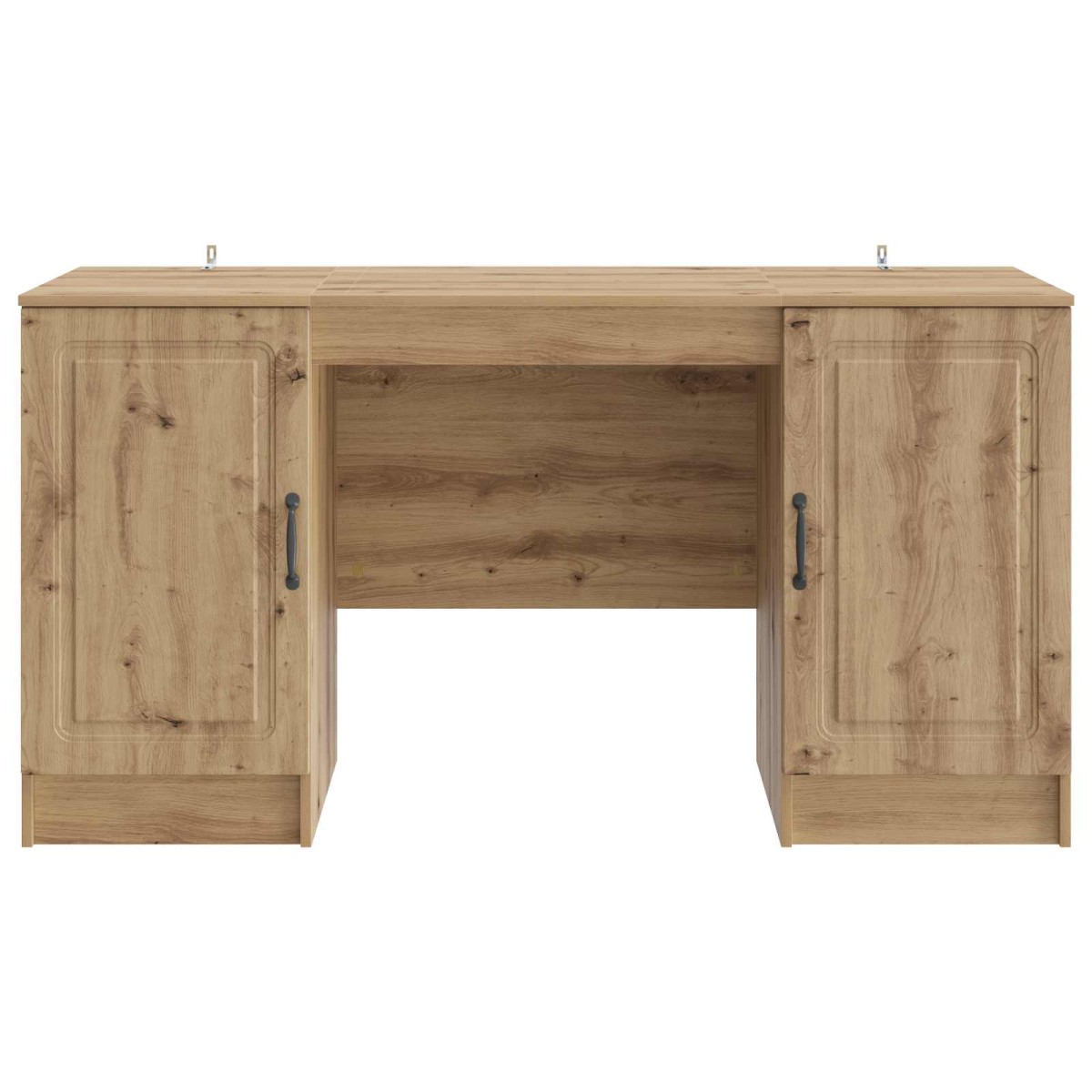 vidaXL Γραφείο Artisan Δρυς 142,5 x 50 x 75 εκ. Επεξεργασμένο Ξύλο