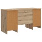 vidaXL Γραφείο Artisan Δρυς 142,5 x 50 x 75 εκ. Επεξεργασμένο Ξύλο