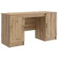 vidaXL Γραφείο Artisan Δρυς 142,5 x 50 x 75 εκ. Επεξεργασμένο Ξύλο