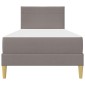 vidaXL Σκελετός Κρεβατιού Taupe 100 x 200 cm Πολυεστέρας