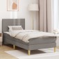 vidaXL Σκελετός Κρεβατιού Taupe 100 x 200 cm Πολυεστέρας