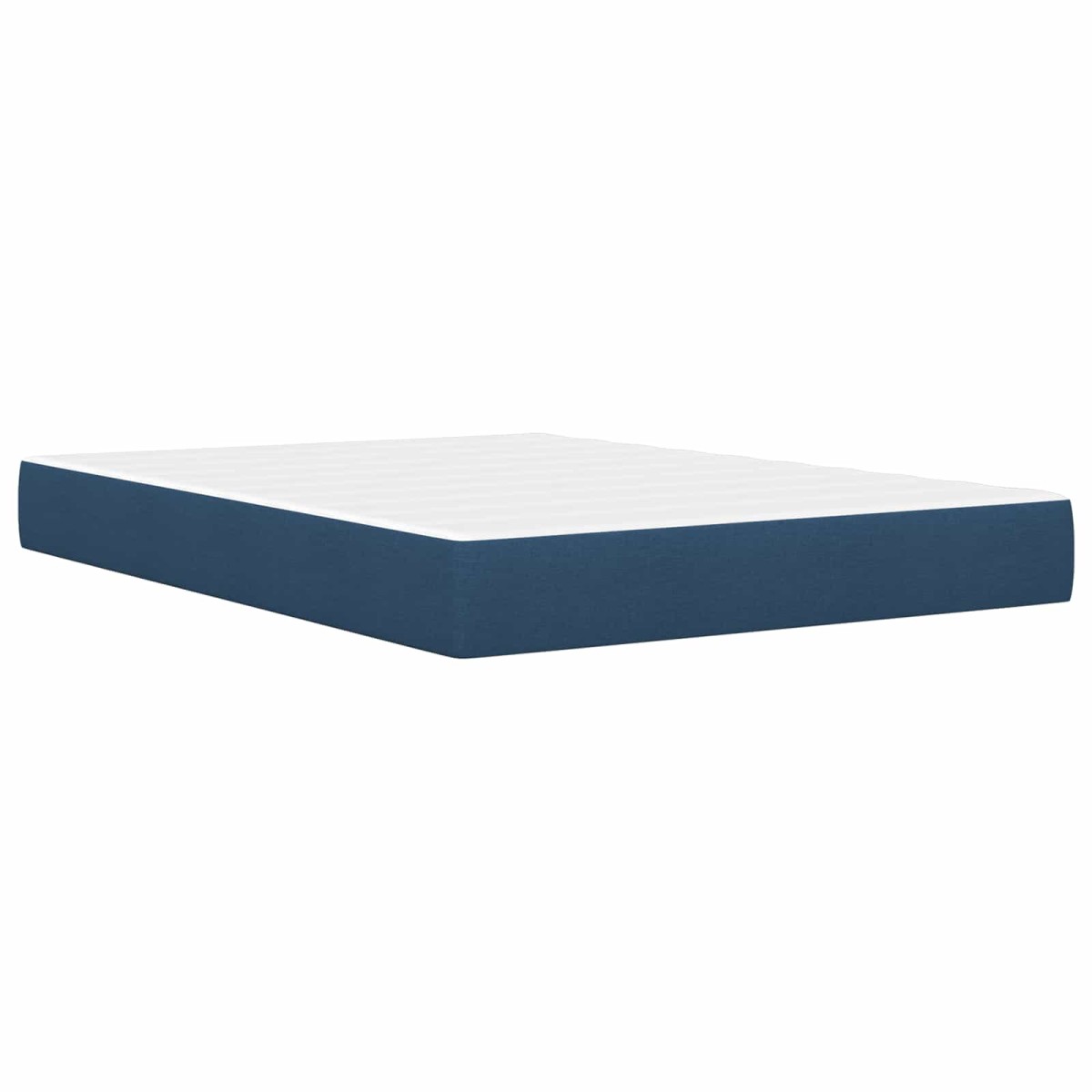 vidaXL Σκελετός Κρεβατιού Μπλε 120 x 190 cm Πολυεστέρας