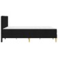vidaXL Σκελετός Κρεβατιού Μαύρο 140 x 190 cm Πολυεστέρας