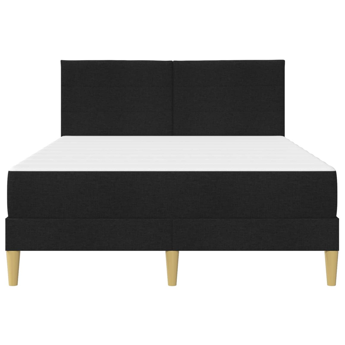 vidaXL Σκελετός Κρεβατιού Μαύρο 160 x 200 cm Πολυεστέρας