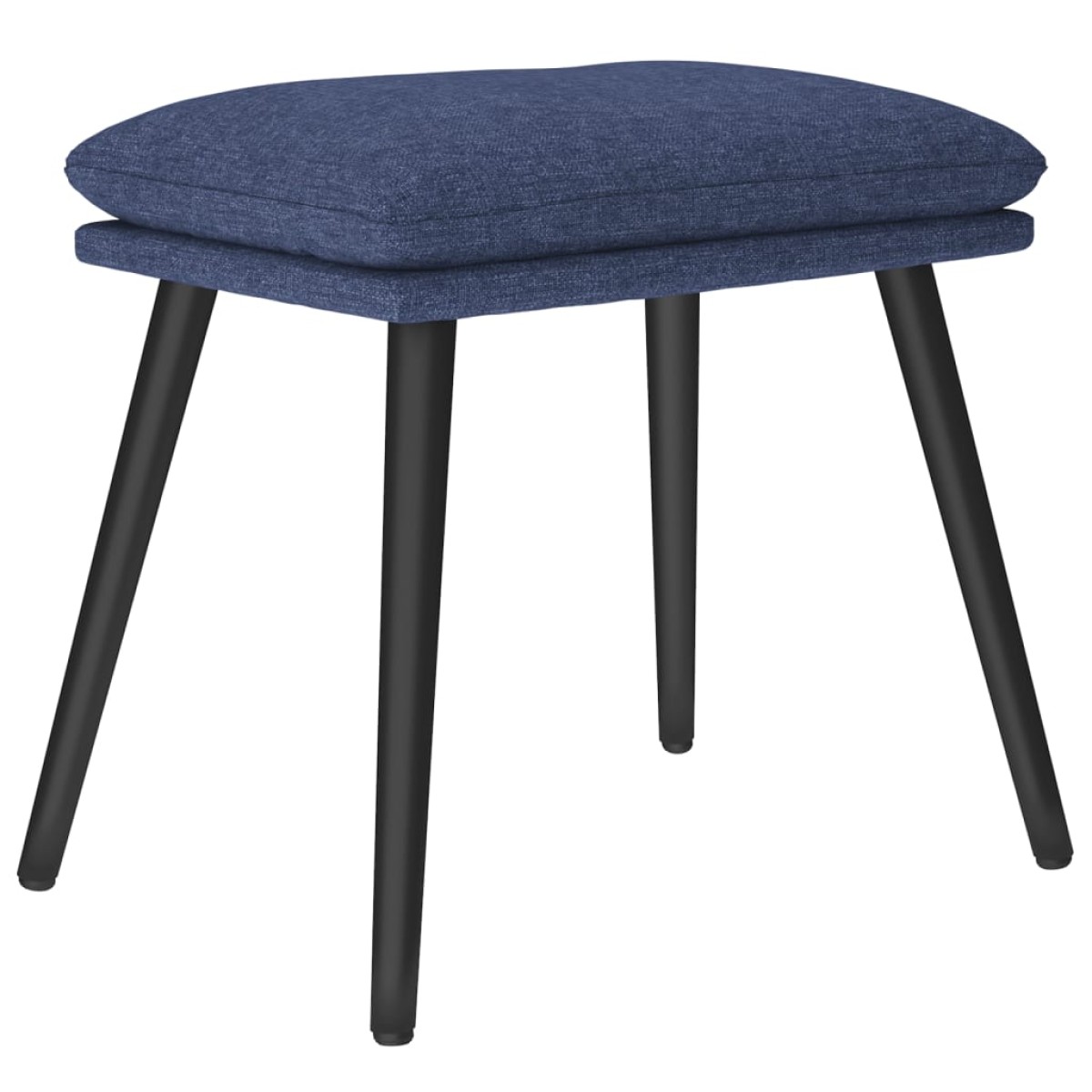 vidaXL Υποπόδιο Μπλε 45 x 29,5 x 35 εκ. Υφασμάτινο