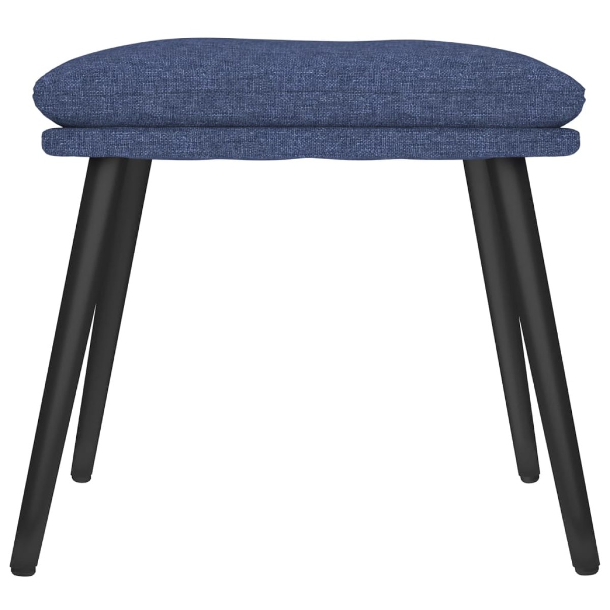 vidaXL Υποπόδιο Μπλε 45 x 29,5 x 35 εκ. Υφασμάτινο