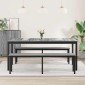 vidaXL Τραπεζαρίες 180 x 90 x 75 cm Επεξεργασμένο Ξύλο Ορθογώνιος