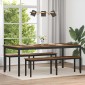 vidaXL Τραπεζαρίες 200 x 100 x 75 cm Επεξεργασμένο Ξύλο Ορθογώνιος
